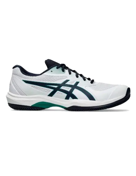 Zapatillas Asics Game FF Clay Blanco Azul Medianoche