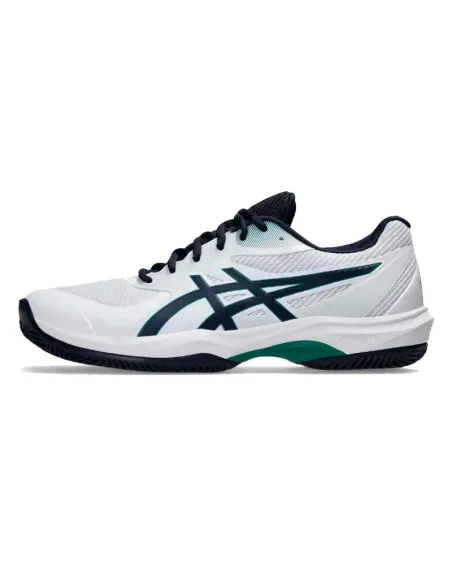 Zapatillas Asics Game FF Clay Blanco Azul Medianoche