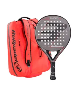 Mochila para Padel Bullpadel Sniper CTRL Cinza + Bolsa para Padel X...