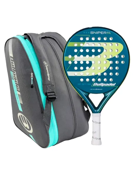 Padel Pack Bullpadel Sniper Azul + Paletero BPP25015