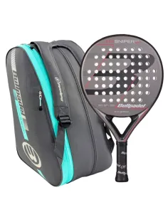 Pack de padel Bullpadel Sniper Gris + Sac de padel BPP25015 | Packs...