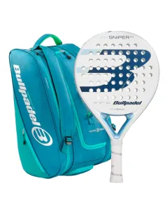 Mochila para Padel Bullpadel Sniper Feminina + Bolsa de Padel Perfo...