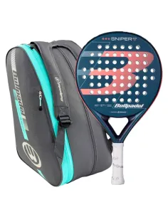 Padel Pack Bullpadel Sniper Woman Pink + Padel Bag BPP25015 | Padel...