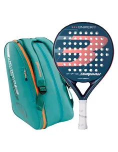 Padel Pack Bullpadel Sniper Woman Rosa + Paletero BPP25015