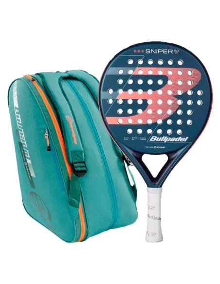 Padel Pack Bullpadel Sniper Donna Rosa + Borsa Padel BPP25015 | Pac...