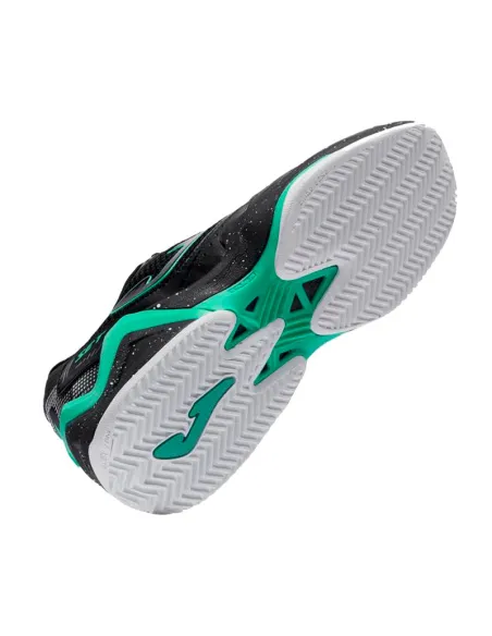 Tênis Joma Set Masculino 2026 Preto Turquesa | Padel Tênis