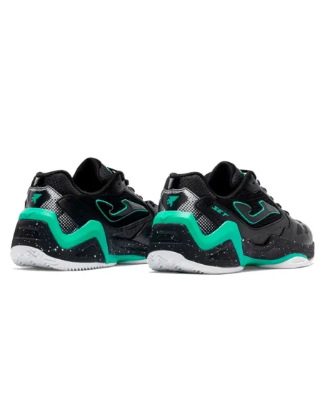 Tênis Joma Set Masculino 2026 Preto Turquesa | Padel Tênis