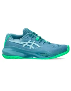 Asics Gel Resolution X Padel Shoes Blue Grey | Padel Sneakers