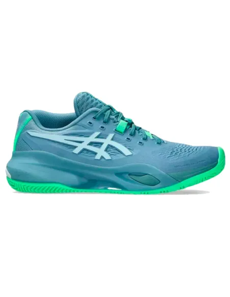 Tênis de Padel Asics Gel Resolution X Azul e Cinza | Padel Tênis