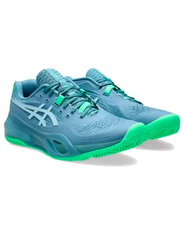 Asics Gel Resolution X Padelschuhe Blau Grau | Padel-Schuhe