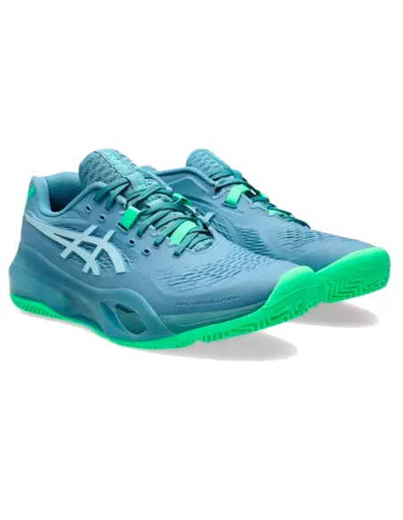 Asics Gel Resolution X Padelschuhe Blau Grau | Padel-Schuhe