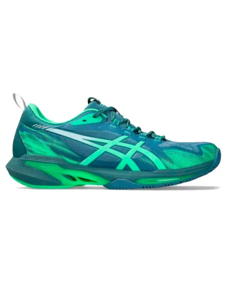 Scarpe da ginnastica Asics Sonicsmash FF blu verdi | Scarpe da pade...