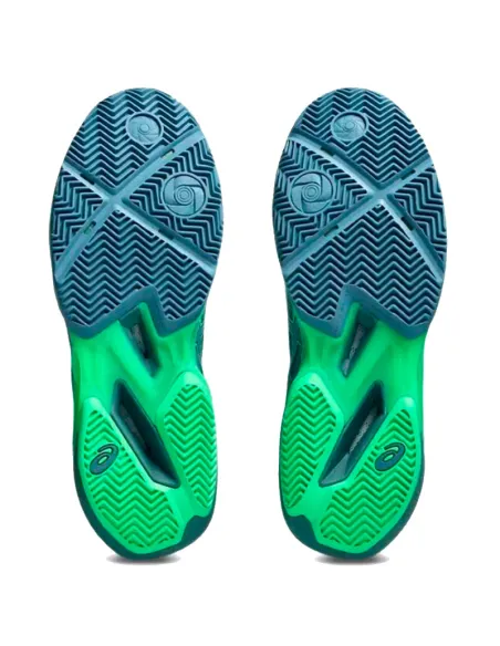 Asics Sonicsmash FF Blue Green Sneakers | Men's padel shoes