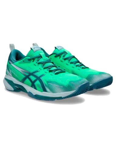 Scarpe da ginnastica Asics Sonicsmash FF verdi | Scarpe da padel