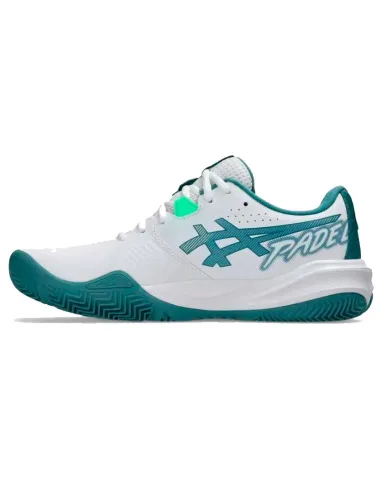 Chaussures de padel Asics Gel Challenger 15 Blanc Pin Vert | Chauss...