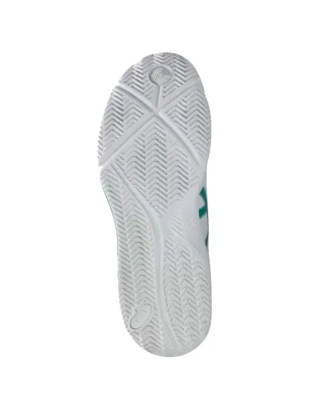 Zapatillas Asics Gel Dedicate 8 Padel Blanco Verde Pino