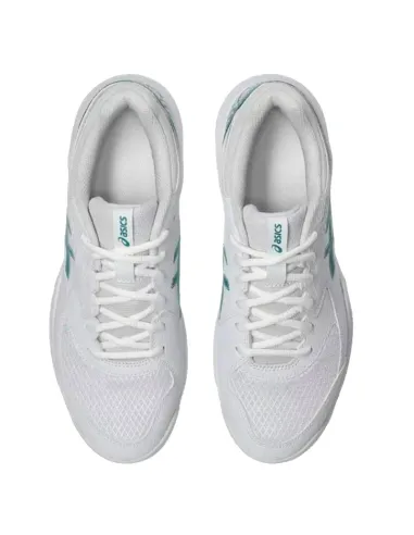 Scarpe da padel Asics Gel Dedicate 8 bianche e verdi | Scarpe da padel