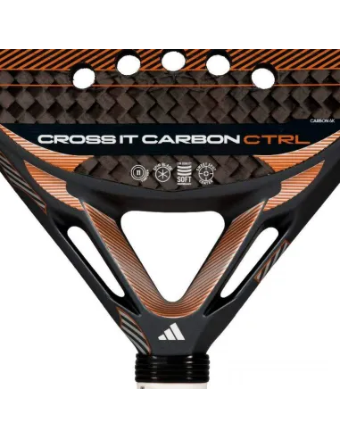 Raquette de padel Adidas Cross It Carbon Control 3.5 2026 | Raquett...