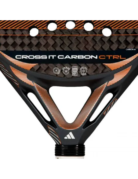 Pala de pádel Adidas Cross It Carbon Control 3.5 2026