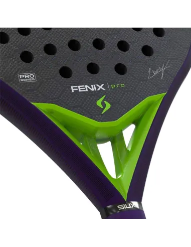 Raquete de Padel Siux Leo Augsburger Fenix Pro 2026 Glow Roxa | Raq...