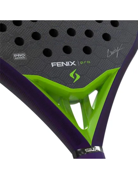 Raquette de padel Siux Leo Augsburger Fenix Pro 2026 Glow Purple | ...