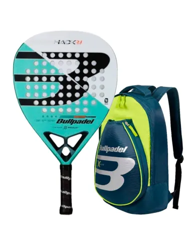 Pacote de Padel Bullpadel Hack Júnior + Mochila Bullpadel | Pacotes...