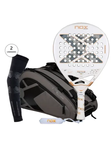 Padel Pack Nox AT10 Genius Alum 12K + Paletero Nox AT10