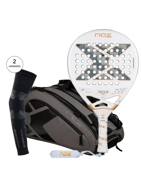 Nox AT10 Genius Alum 12K Padel-Set + Nox AT10 Padel- Nox + Floky | ...