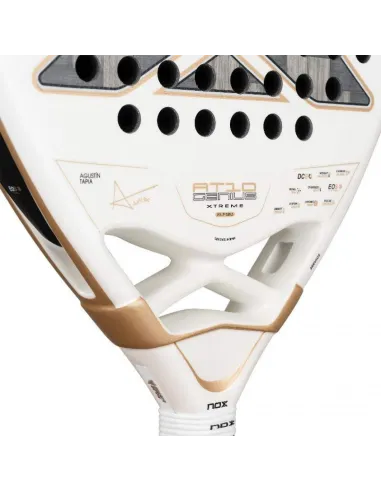 Conjunto de raquetes de padel Nox AT10 Genius Alum 12K + Nox de pad...