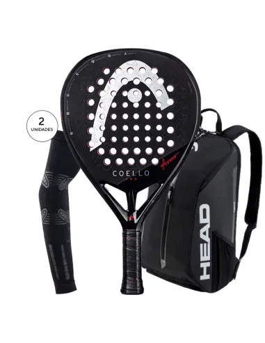 Pacote de Padel Head Coello Pro + Mochila Head + Floky | Pacotes Padel