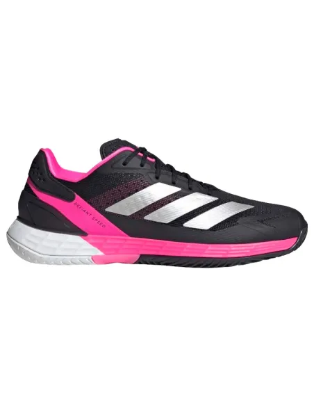 Zapatillas Adidas Defiant Speed 2 Negro Rosa Plata