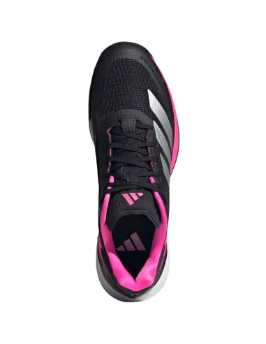 Zapatillas Adidas Defiant Speed 2 Negro Rosa Plata | Padelschuhe fü...