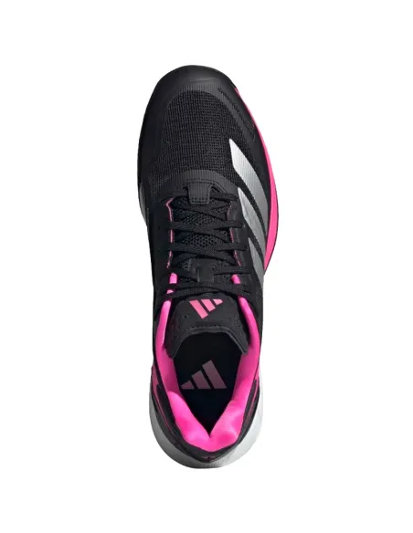 Zapatillas Adidas Defiant Speed 2 Negro Rosa Plata | Sapatos de pad...