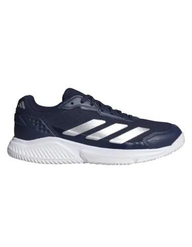 Tênis de padel Adidas Courtquick azul e branco | Sapatos de padel m...
