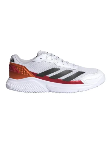 Zapatillas Adidas Courtquick Padel Blanco Rojo Cobre | Padelschuhe ...