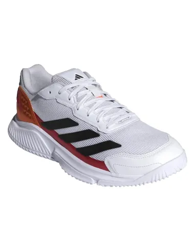 Adidas Courtquick Padel Shoes White Red Copper | Men's padel shoes