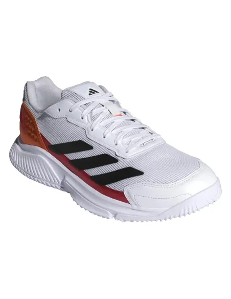 Scarpe da padel Adidas Courtquick bianche rosse e rame | Scarpe da ...