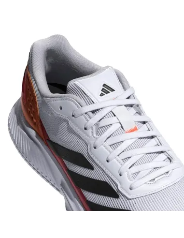 Zapatillas Adidas Courtquick Padel Blanco Rojo Cobre | Padelschuhe ...