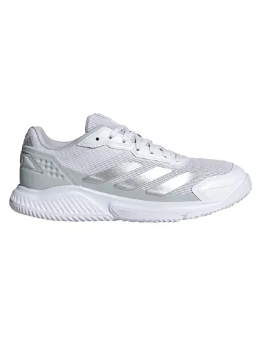 Zapatillas Adidas Courtquick Padel Blanco Gris Mujer | Women's pade...