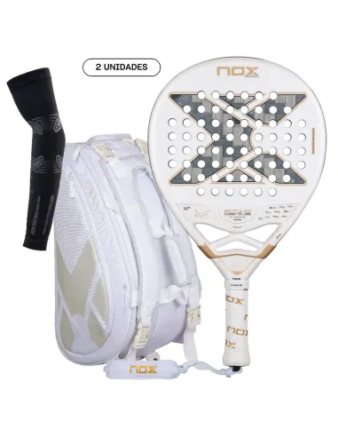 Padel Pack Nox AT10 Genius Alum 12K + Paletero Nox AT10 + Floky