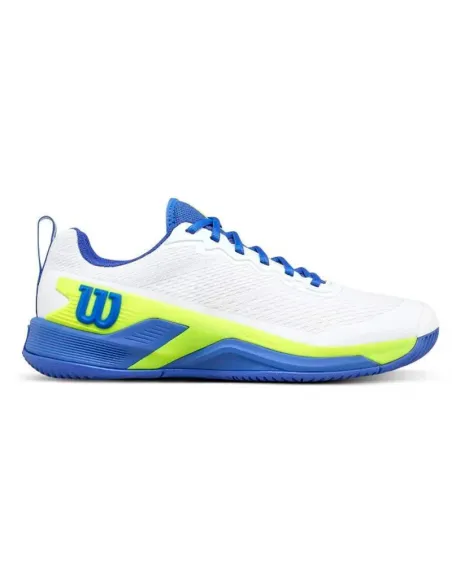 Wilson Rush Pro 4.5 White Blue Sneakers | Men's padel shoes