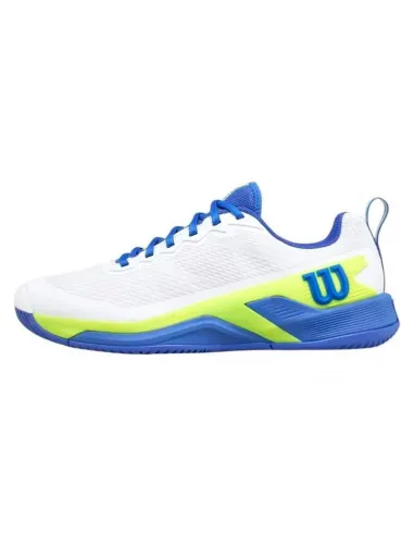 Wilson Rush Pro 4.5 White Blue Sneakers | Men's padel shoes
