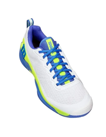 Zapatillas Wilson Rush Pro 4.5 Blanco Azul | Zapatillas de pádel pa...