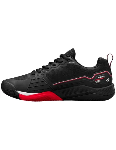 Wilson Rush Pro 4.5 Clay Schuhe Schwarz Rot Weiß | Padelschuhe für ...