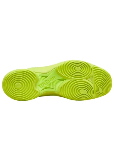 Scarpe da ginnastica Wilson Hurricane Pro V2 giallo fluorescente bi...