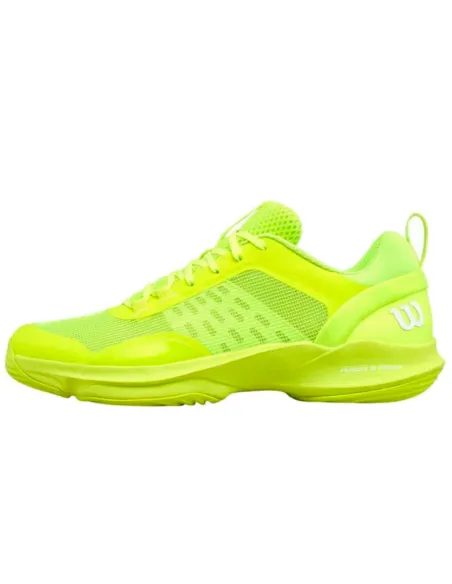 Scarpe da ginnastica Wilson Hurricane Pro V2 giallo fluorescente bi...