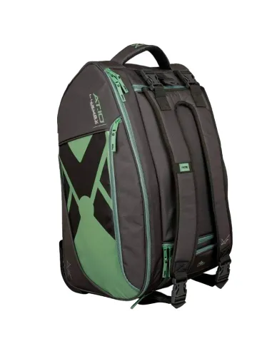 Carrello da competizione Nox AT10 Nero Verde | Borse e zaini da padel