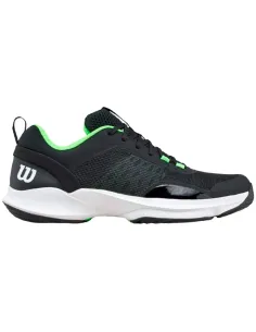 Tênis Wilson Hurricane Pro V2 Preto Branco Verde | Sapatos de padel...