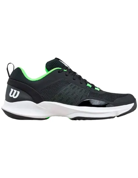 Wilson Hurricane Pro V2 Sneaker Schwarz Weiß Grün | Padelschuhe für...