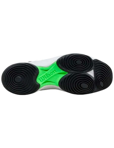 Tênis Wilson Hurricane Pro V2 Preto Branco Verde | Sapatos de padel...